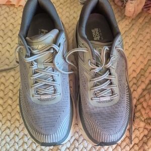 Hoka One One Gray Athletic Shoes
